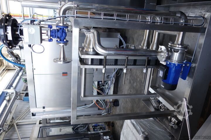 Varmtvannsoppvarming med platevarmeveksler Alfa Laval M10-MBASE