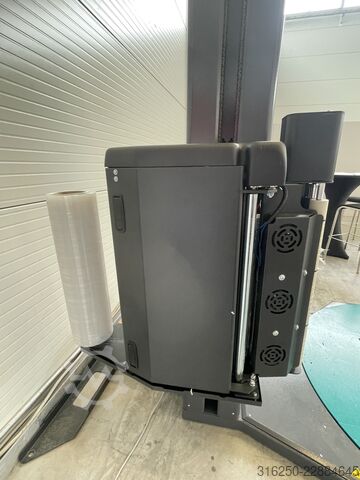 Bretti umbúðir plötuspilari teygja ATLANTA mit. Autom. Folienanlegen MYTHO S - NEU Arya - Mast 2400 mm - 200%