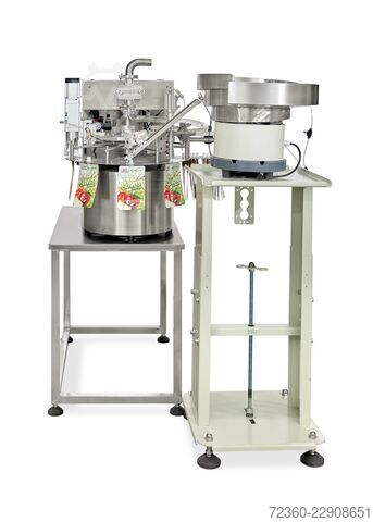 Riempitrice e tappatrice automatica per buste Profruit Machinery Pouch Filler and Capper