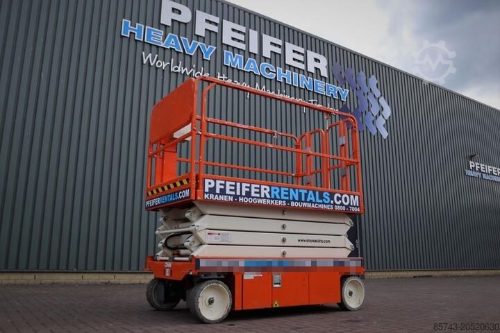 Scissor lift Snorkel S4726E Valid Inspection, *Guarantee! ,Electric, 10