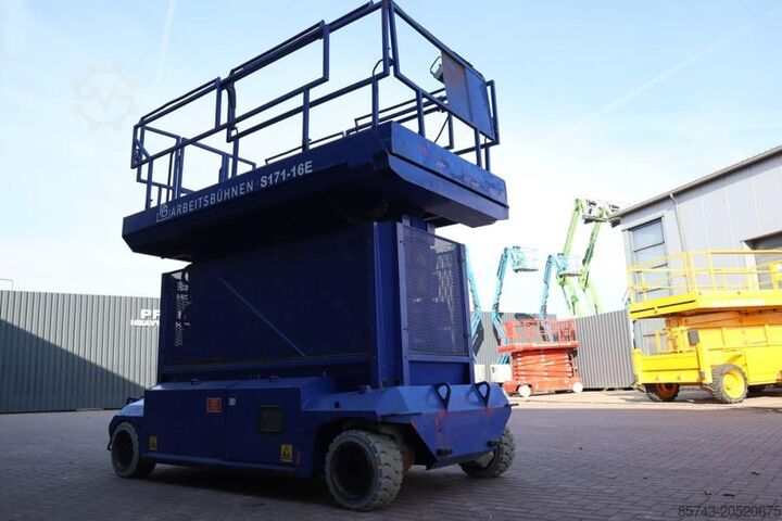 Scissor lift PB LIFT S171-16E Electric, 17.3m Working Height, 400k
