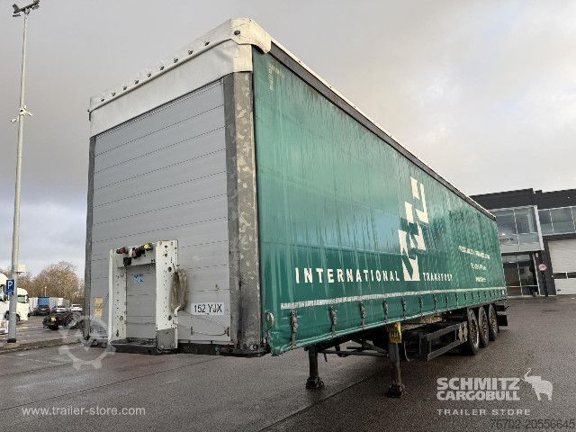 Open semitrailer with tarp Schmitz Cargobull Curtainsider Standard