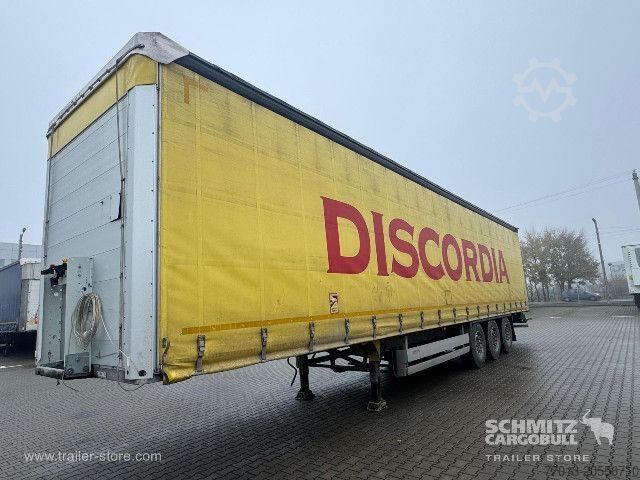 Open semitrailer with tarp Schmitz Cargobull Curtainsider Standard