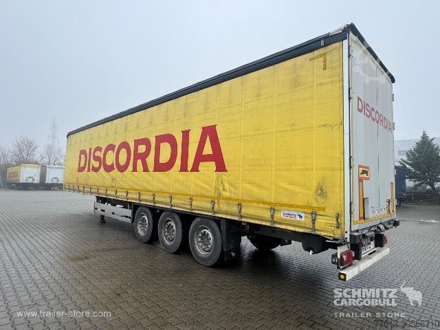 Open semitrailer with tarp Schmitz Cargobull Curtainsider Standard