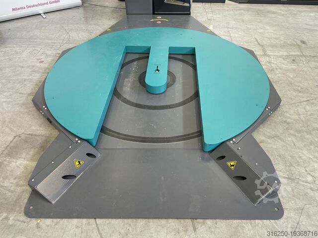 Semi automatic wrapping machine ATLANTA mit. Autom. Folienanlegen MYTHO S - NEU Arya - Mast 2400 mm - 200%