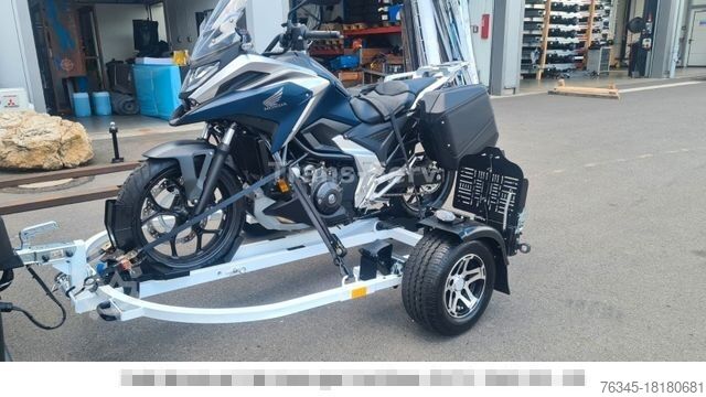 Motorsykkeltilhenger  SMART BIKER 1  Absenkanhänger für Motorräder