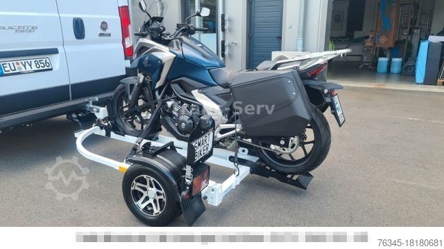 Motorsykkeltilhenger  SMART BIKER 1  Absenkanhänger für Motorräder