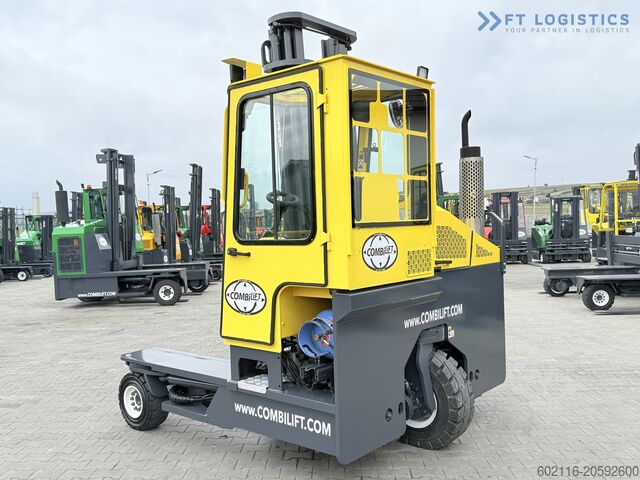 Forklift empat arah Combilift C4000 GAS DUPLEX 4600 FREE-LIFT CABIN