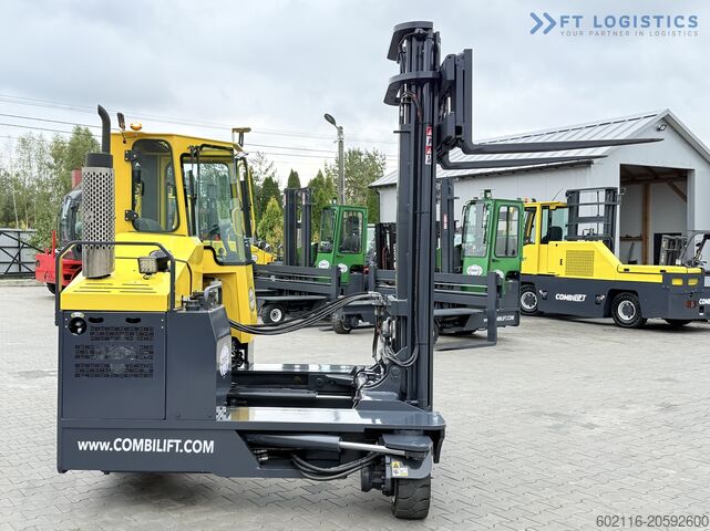 Forklift empat arah Combilift C4000 GAS DUPLEX 4600 FREE-LIFT CABIN