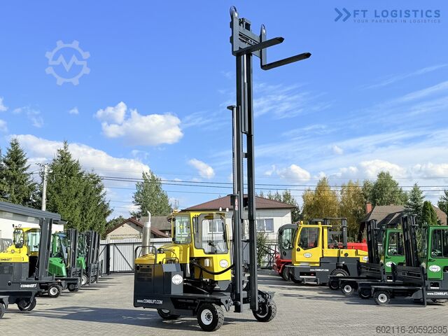 Forklift empat arah Combilift C5000XL GAS TRIPLEX 6000 EXTENDABLE FORK