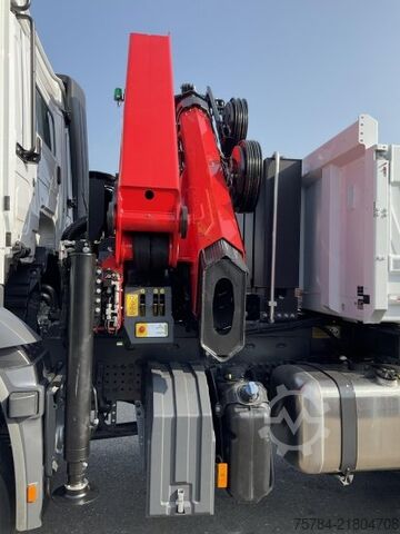 Trójstronna wywrotka MERCEDES-BENZ AROCS 3351 AK 6X6  3-S-KIPPER BORDMATIK,  PALFINGERKRAN, NEU, MIETKAUF MGL