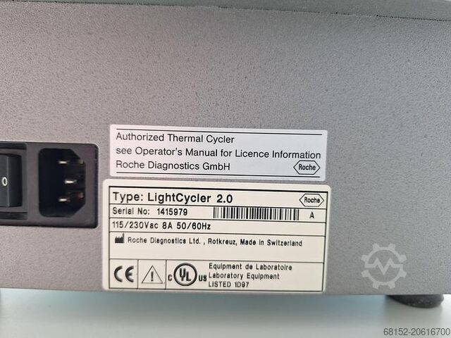 جهاز التدوير الحراري Roche LightCycler 2.0 Roche LightCycler 2.0