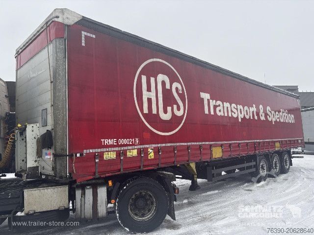 Open semitrailer with tarp Schmitz Cargobull Semitrailer Curtainsider Standard