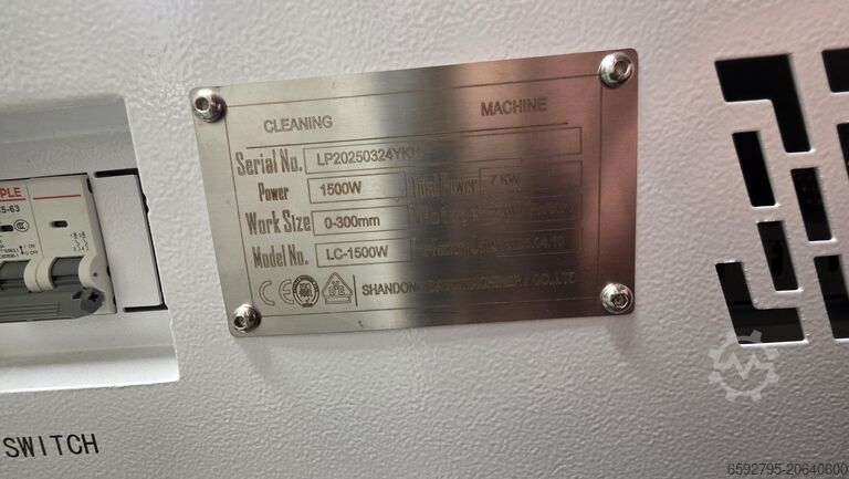 LASER Shandong dato Cw 1500, pulse laser 300w 15mJ