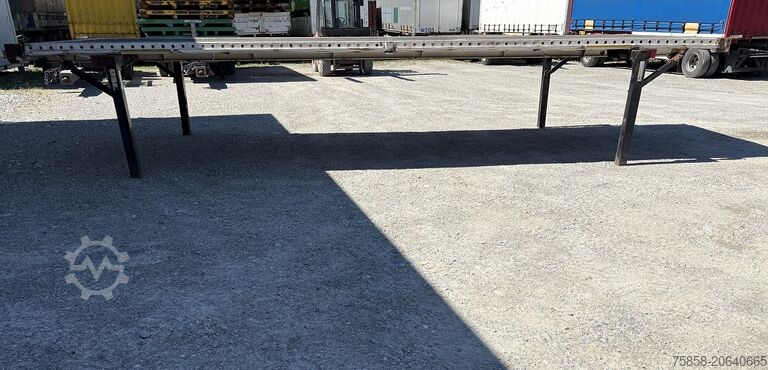 换装平台配平板货箱可替换平台带平板平台式更换车架平台式更換車架换装平台配平台车交换桥带平台车 Krone Plattform 7,82m Multilockaußenrahmen