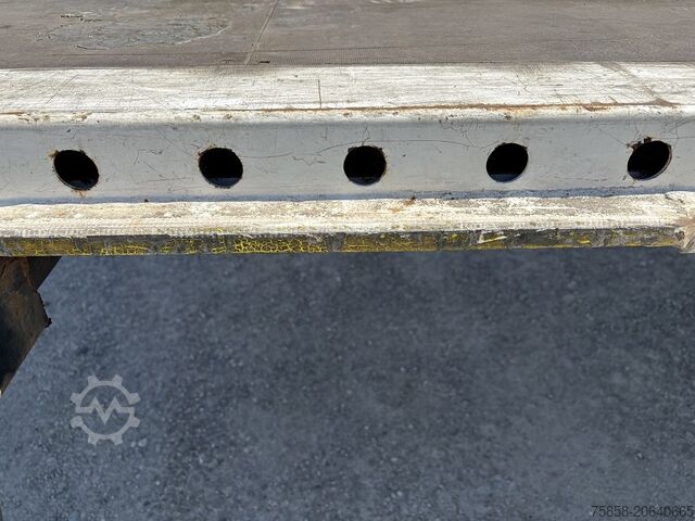 换装平台配平板货箱可替换平台带平板平台式更换车架平台式更換車架换装平台配平台车交换桥带平台车 Krone Plattform 7,82m Multilockaußenrahmen