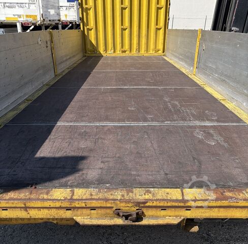 打开交换机构 Krone Baustoff Wechselbrücke 7,45m Türen