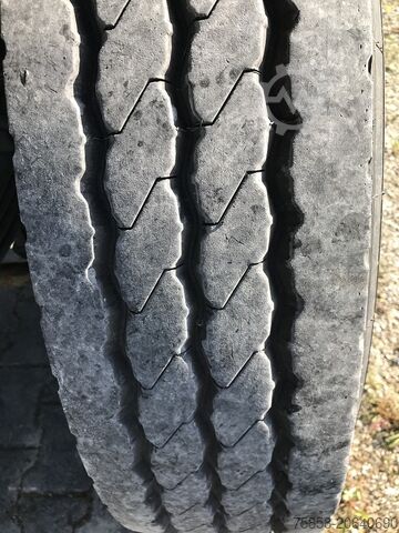 带平板和防水布的拖车 SCHMITZ 3Achser Bundeswehr mit HU+SP TOP Zustand