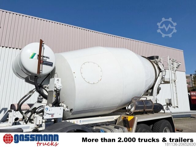 Centrale à béton mobile Iveco Trakker AD340T41B 8x4, Betonmischer Stetter ca.