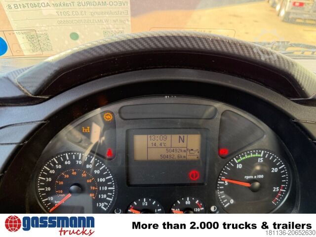 Centrale à béton mobile Iveco Trakker AD340T41B 8x4, Betonmischer Stetter ca.