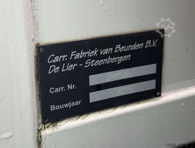 रेफ्रिजरेटेड ट्रक SCANIA P370 VAN BEURDEN ISOLATED BOX THERMO KING TAIL L