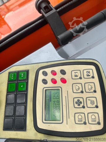 Karrocë pirunësh me katër drejtime Hubtex DQ45G/Only 3310 h/Telscopic forks
