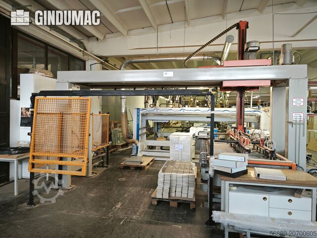 整条生产线(木质) HOMAG WEEKE industrial production line for high-volume panel processing and edge-banding