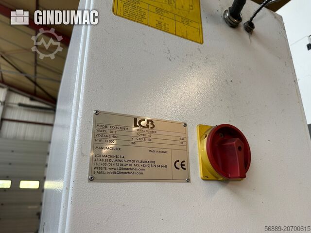 Centre d’usinage vertical LGB KX45S FIVE 2