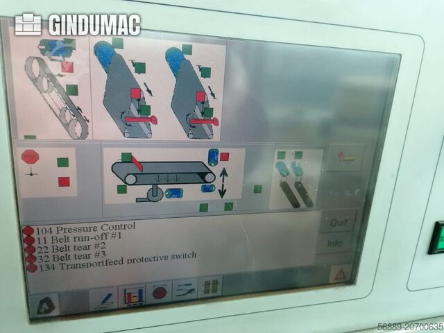 Tračna brusilica HEESEMANN LSM 8