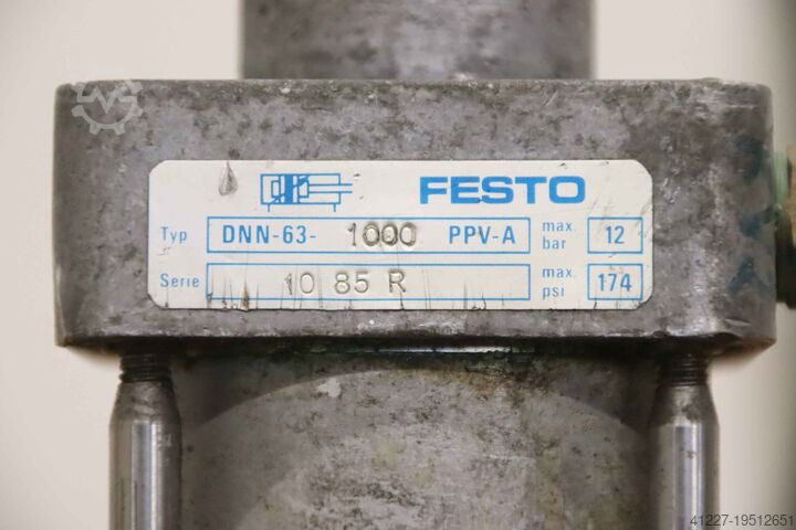 Pneimatiskais cilindrs Festo DNN-63-1000 PPV-A