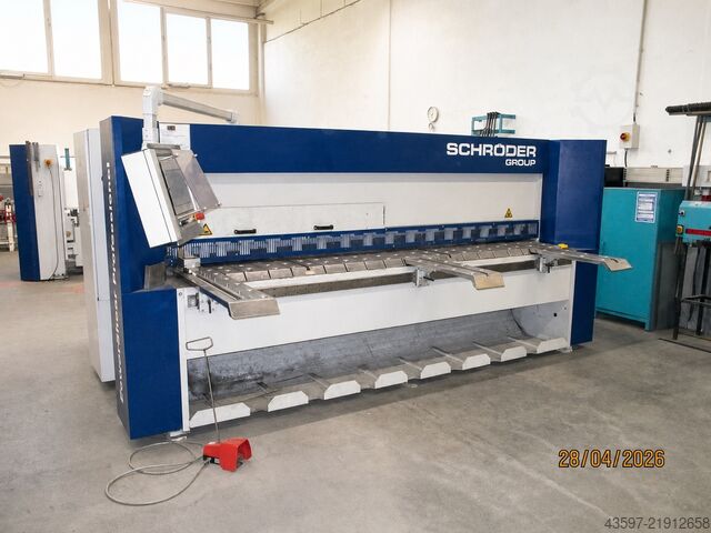 Hydraulické gilotínové nožnice Schröder 530  3000 x 6mm