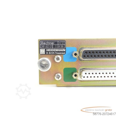 Heidenhain component Heidenhain Rechner . 249 652 01 SN:3534596