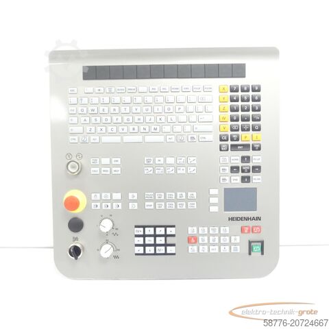 Componente Heidenhain Heidenhain TE 737D Tastatur ID 824 048-01 V7 SN 64005371B - -