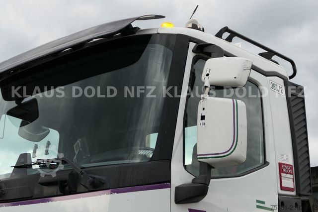 Τρίπλευρο ανατρεπόμενο φορτηγό RENAULT C 460 Dreiseitenkipper Meiller Kamera Euro 6