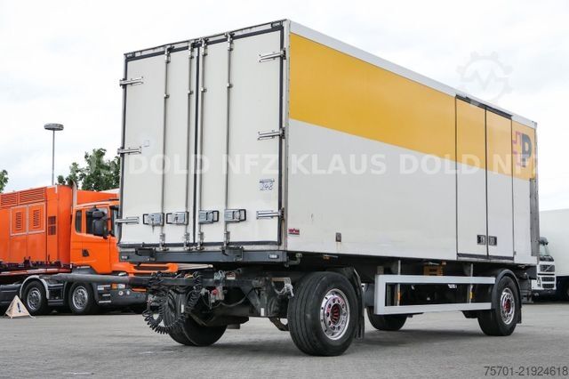 Κλειστό ρυμουλκούμενο ACKERMANN-FRUEHAUF A18 Koffer 43m³ Durchladeeinrichtung SAF-Achsen