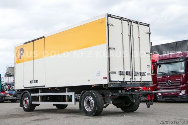 Κλειστό ρυμουλκούμενο ACKERMANN-FRUEHAUF A18 Koffer 43m³ Durchladeeinrichtung SAF-Achsen