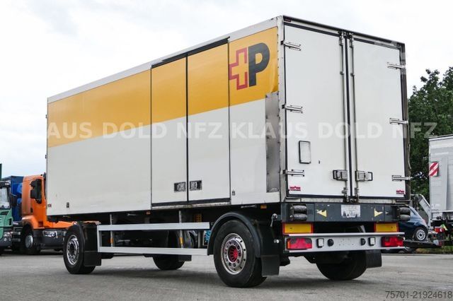 Κλειστό ρυμουλκούμενο ACKERMANN-FRUEHAUF A18 Koffer 43m³ Durchladeeinrichtung SAF-Achsen