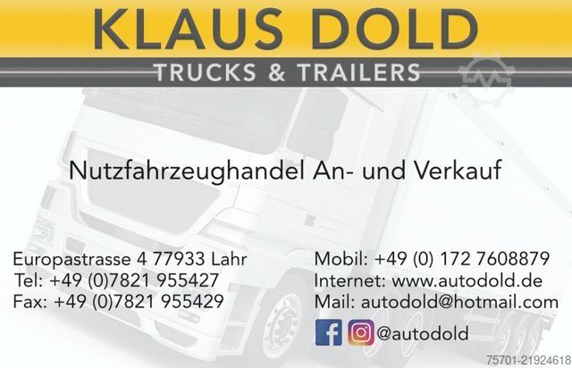 Κλειστό ρυμουλκούμενο ACKERMANN-FRUEHAUF A18 Koffer 43m³ Durchladeeinrichtung SAF-Achsen