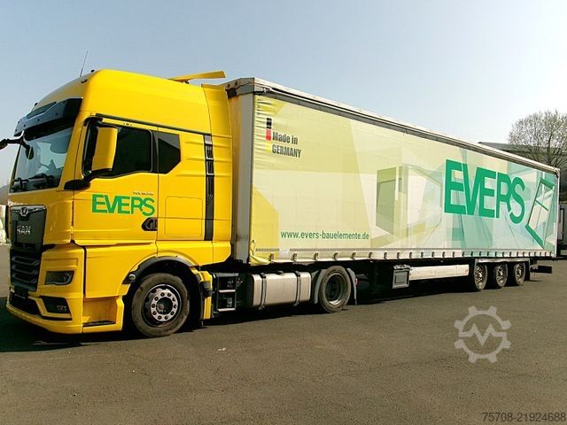 Volume trekker MAN 18.510 TGX*Hubsattelkupplung*GX*Standklima*intar