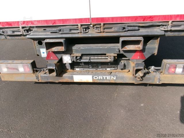 Open oplegger met zeil KRONE Mega*Fenstertransport*Staplerhalter*BPW*Hubdach