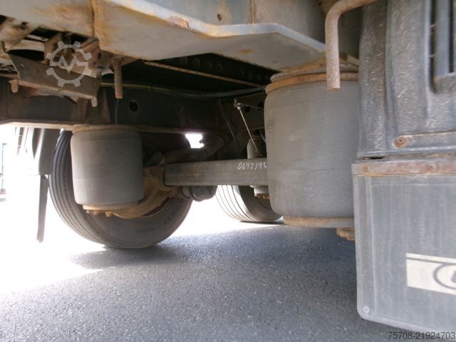 Open oplegger met zeil KRONE Mega*Fenstertransport*Staplerhalter*BPW*Hubdach