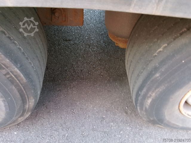 Open oplegger met zeil KRONE Mega*Fenstertransport*Staplerhalter*BPW*Hubdach