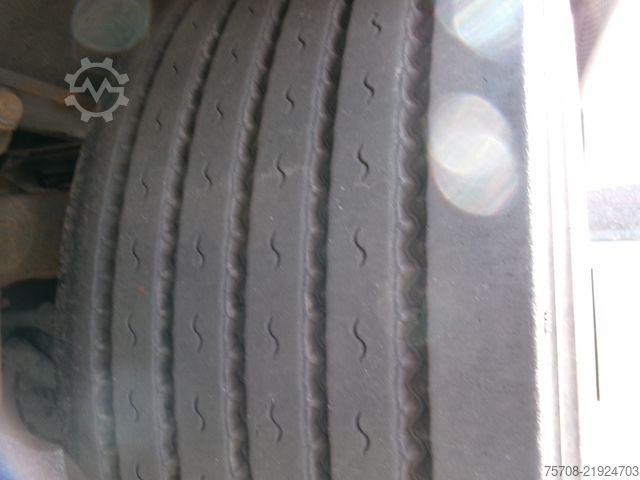 Open oplegger met zeil KRONE Mega*Fenstertransport*Staplerhalter*BPW*Hubdach