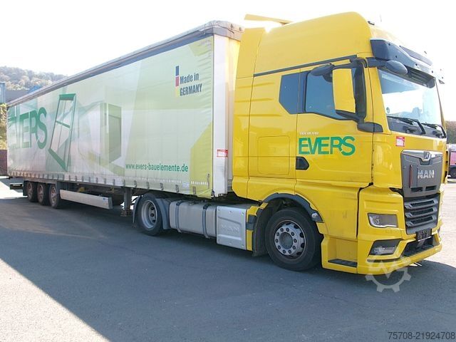 Volume trekker MAN 18.510 TGX*HubKuppl.*GX*kpl. mit Megatrailer*MSH