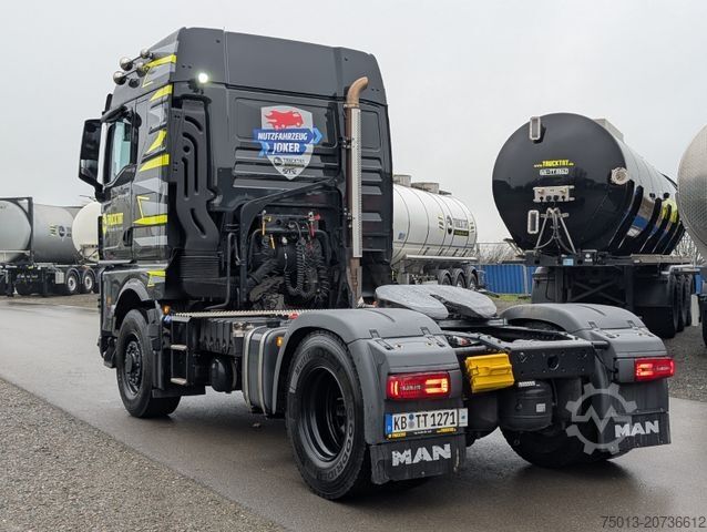 Tractor estándar MAN TGX 18.520 BL SA 4X4H Hydrodrive, Kipphydraulik