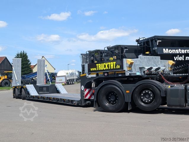 Низкорамный полуприцеп DOLL 2- Achs Tiefbett Tera mit überfahrbarem Heck