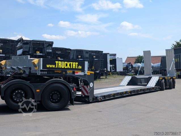 Низкорамный полуприцеп DOLL 2- Achs Tiefbett Tera mit überfahrbarem Heck