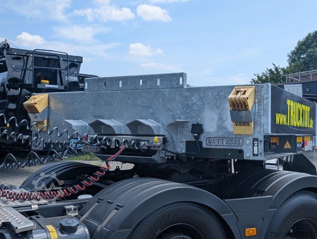 Низкорамный полуприцеп DOLL 2- Achs Tiefbett Tera mit überfahrbarem Heck