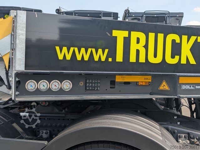 Низкорамный полуприцеп DOLL 2- Achs Tiefbett Tera mit überfahrbarem Heck