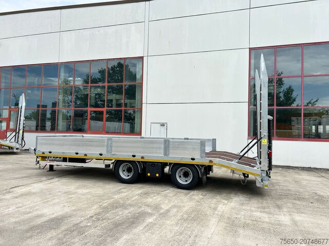 低平板挂车 Möslein TT21- 7,2  21 t Tandemtieflader, Luftgefedert, NEU